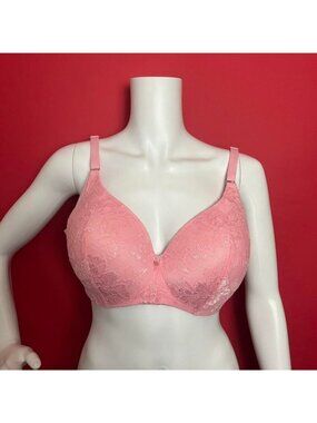 Sleekback /  Baby pink lace bra 🩷🩷​